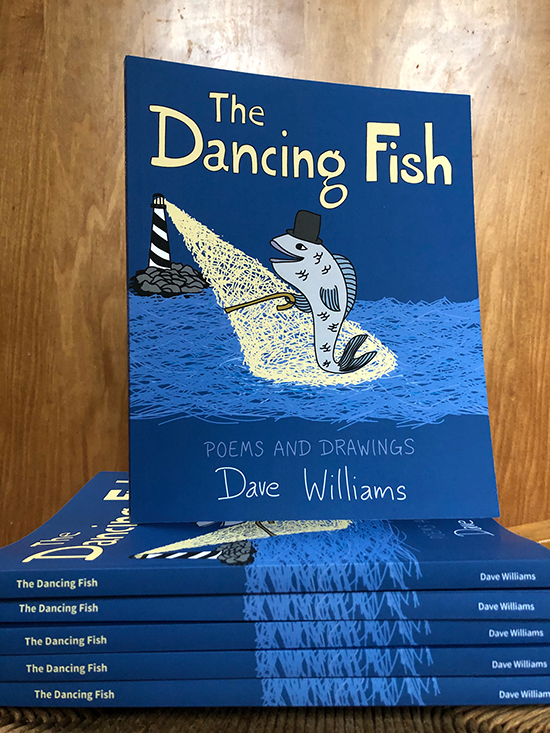 stack of Dancing Fish books