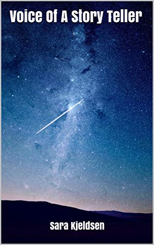 Cover of book, with an image of the night sky. Many stars are shown, along with a shooting star.